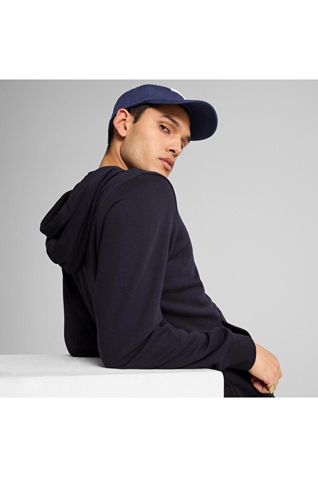 ESS sz 1 logós kapucnis sport pulóver - 4