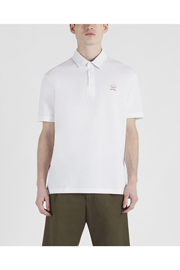 Men's Knitted Polo Shirt C.wCotton