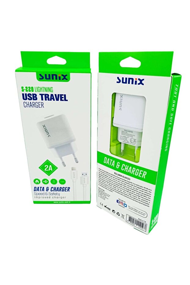 2a (iphone) Kablo + Usb Şarj Başlığı