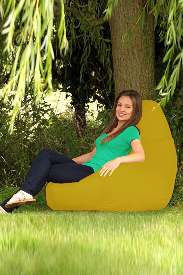 Damla Armut Koltuk Sarı - 6