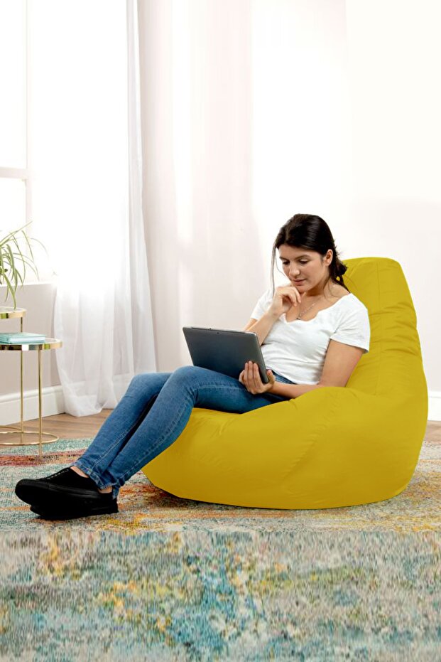 Damla Armut Koltuk Sarı - 7