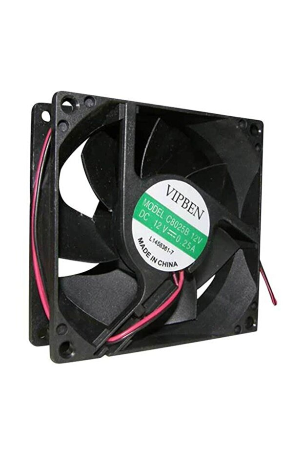 8x8 Cm 80*80*25mm 12 Volt Fan - 1