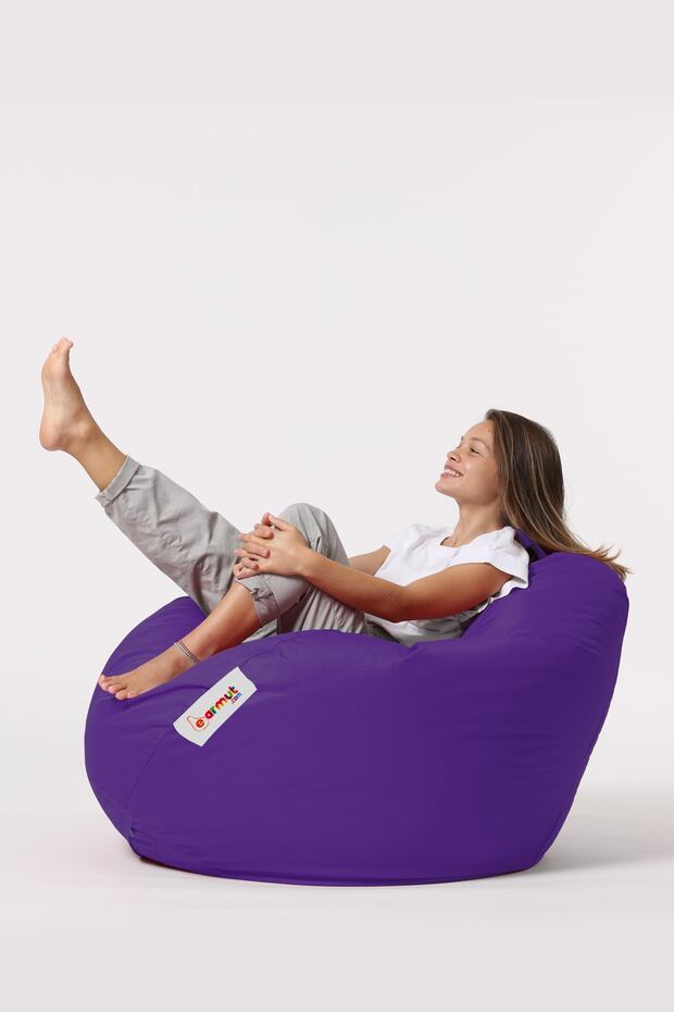 Premium Xxl Armut Koltuk Mor - 2