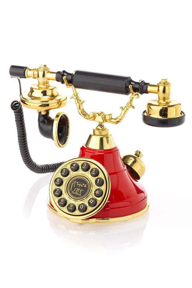 Çan Kırmızı Tuşlu Telefon - 2