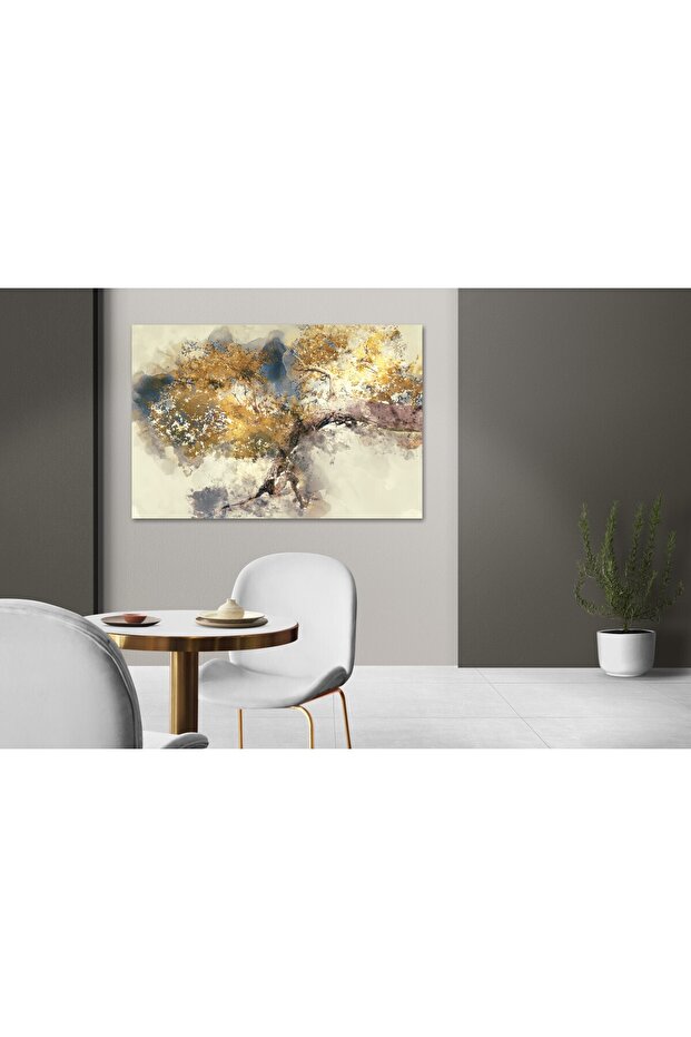 Abstract Çınar Ağacı Kanvas Tablo - 5