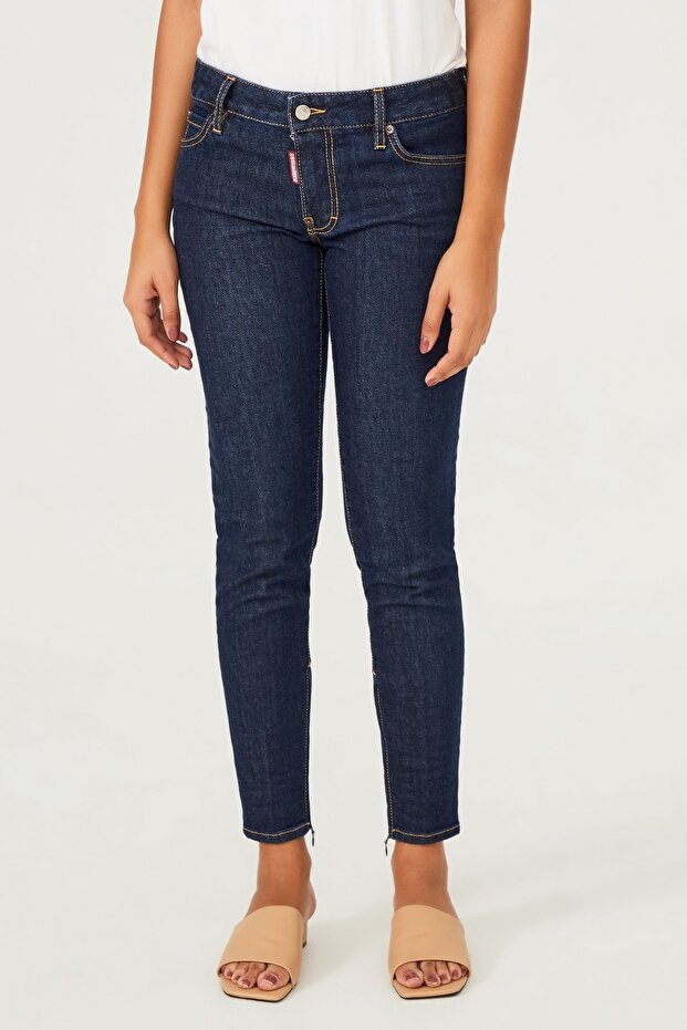 Dar Paça Kadın Jeans - 1