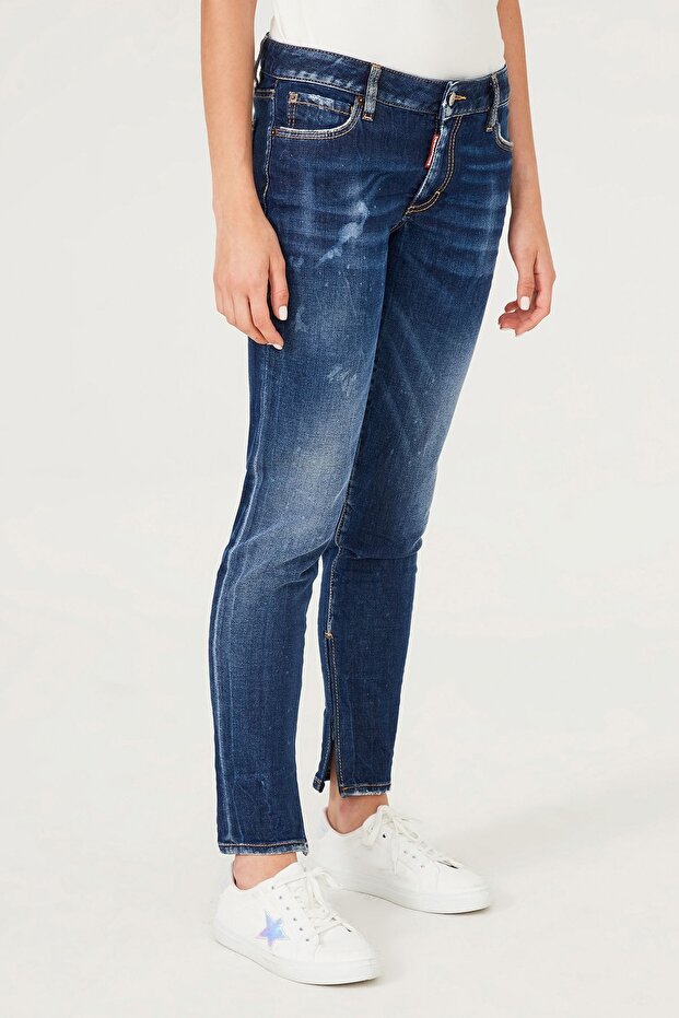 Dar Paça Kadın Jeans - 2