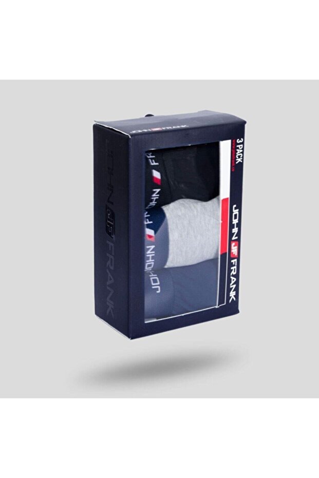 ÜÇLÜ BOXER ERKEK BOXER JF3B08 - 5