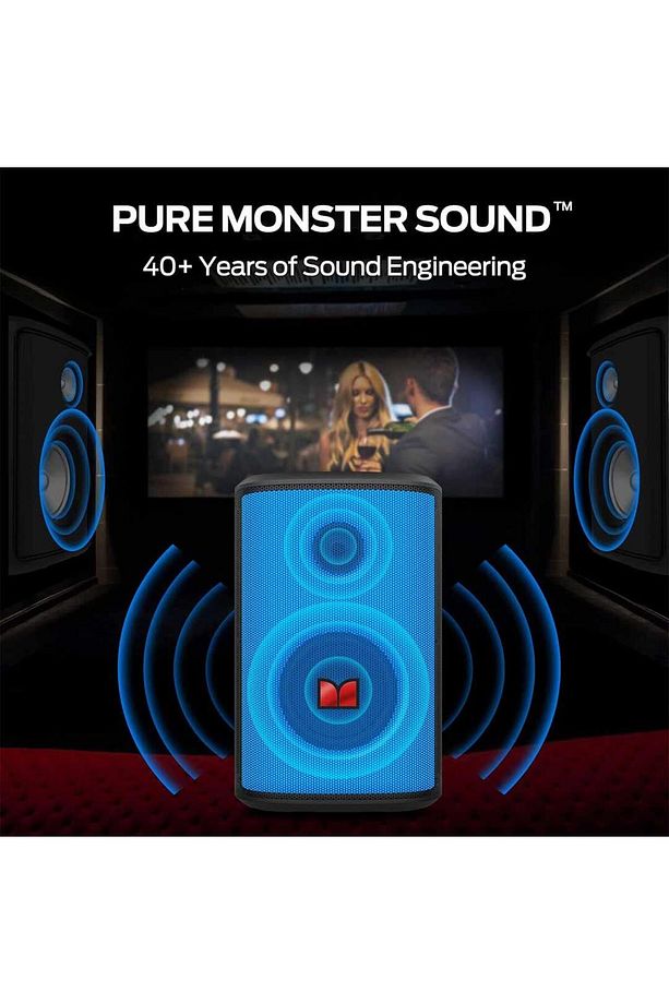 Sparkle Bluetooth Tasinabilir Kablosuz Hoparlörler 80w - 5
