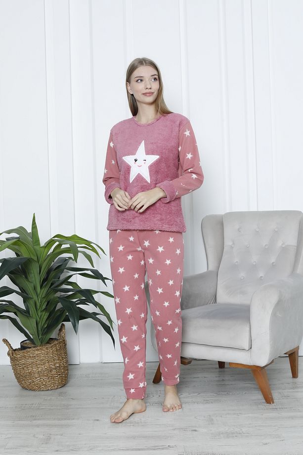 Kışlık Polar Pijama Takım - 4