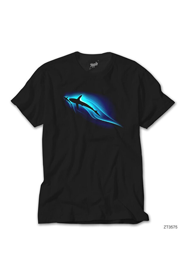 Μαύρο μπλουζάκι Killer Whale - 1