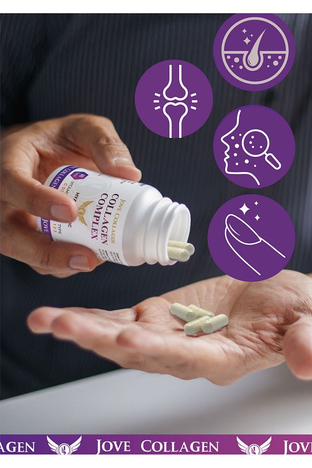 Kollajen Komplex Tip 1-2-3hidrolize Kollajen C Vitamini D3 Vitamini Hyaluronik Asit 60 Tablet - 3