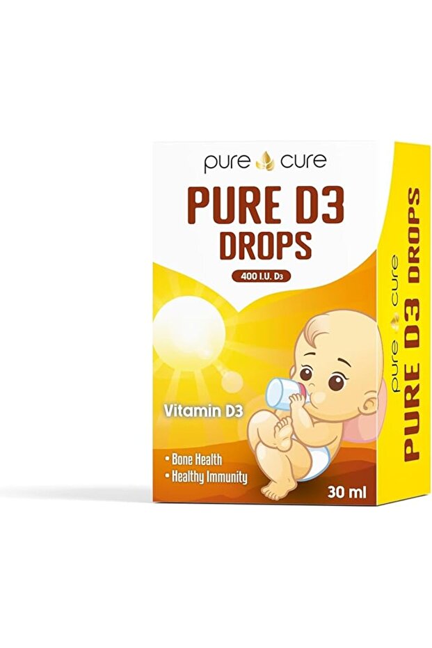 Pure D3 Drops 400Iu 30 Ml
