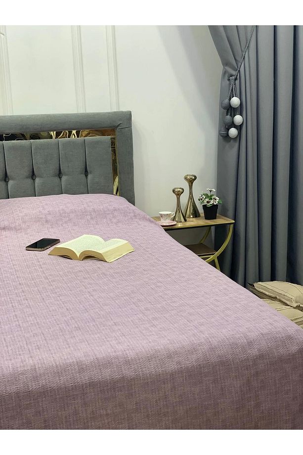 Nivemeshome Lila 160x230 Tek Pike Örtüsü Tek Kişilik - 4