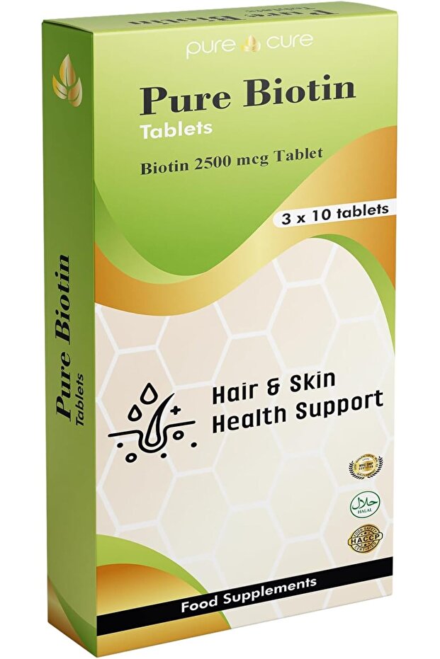 PURE BIOTIN TABS 30S