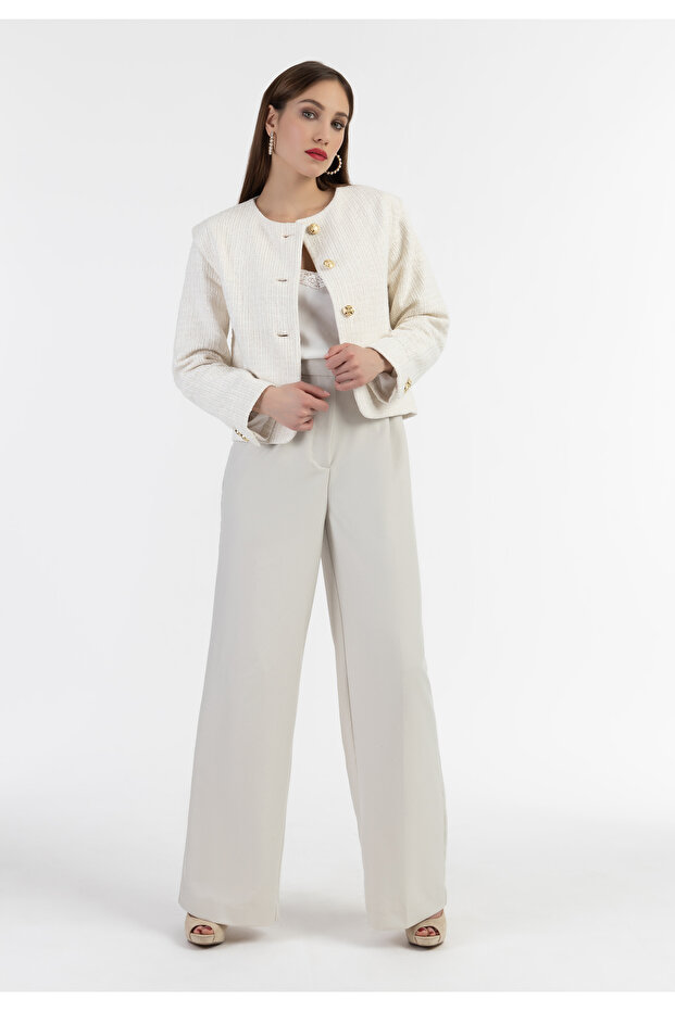 Kurze Blazerjacke - 1