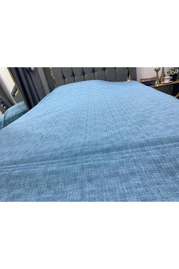Nivemeshome Turkuaz 160x230 Tek Pike Örtüsü Tek Kişilik - 4