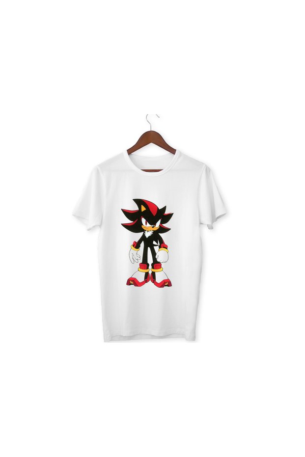 Black Sonic t Shirt Sonic Printed T-Shirt