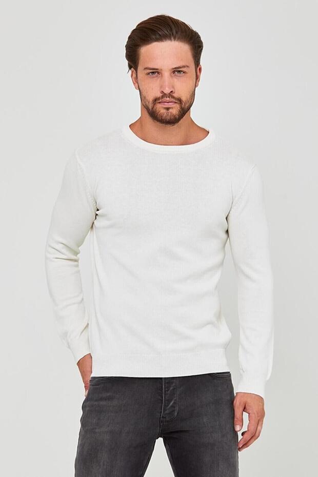 21009 Erkek Triko Kazak - 3