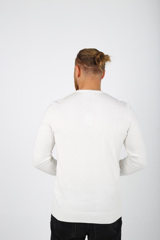 21009 Erkek Triko Kazak - 7