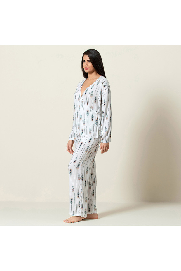 Allegra Gecelik Beyaz - 3