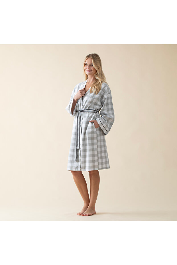 Castillo Women's Dressing Gown Gray