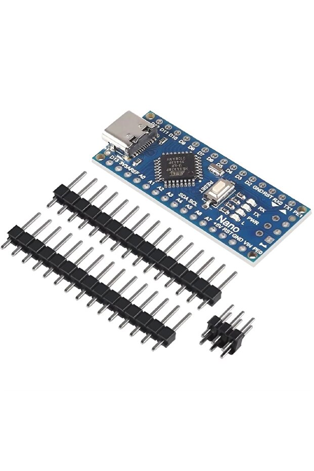 Arduino Nano 3.0 Type C Atmega328 Ch340 Açık Kaynak Kod Yazılım Geliştirme - 1
