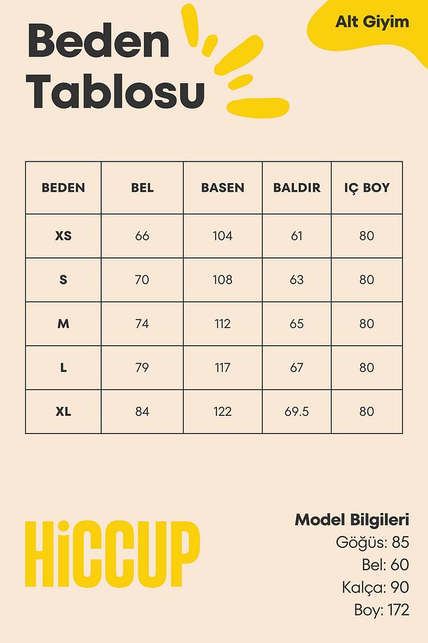 Oversized Geniş Paça Eşofman Altı - 5