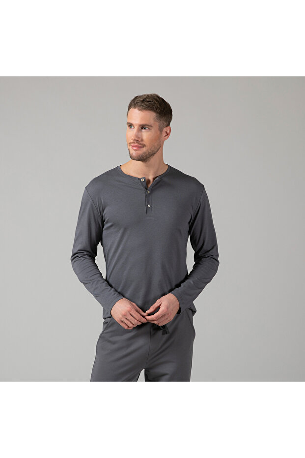 Luis T-shirt Kül - 4