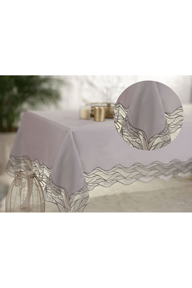Parma Model Güpürlü Masa Örtüsü - 2