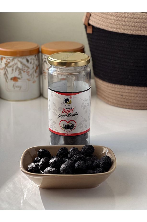 Diyet Zeytini,yağsız Ve Tuzsuz Zeytin, Kalp Ve Tansiyon Dostu 250 G - 2