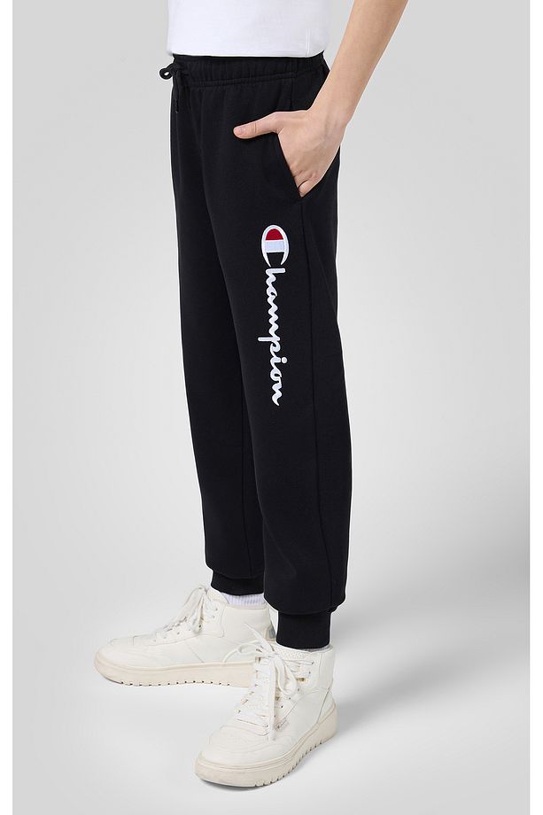 Script Shop Rib Cuff Pants Siyah Çocuk Eşofman Altı-306876-KK001 - 6