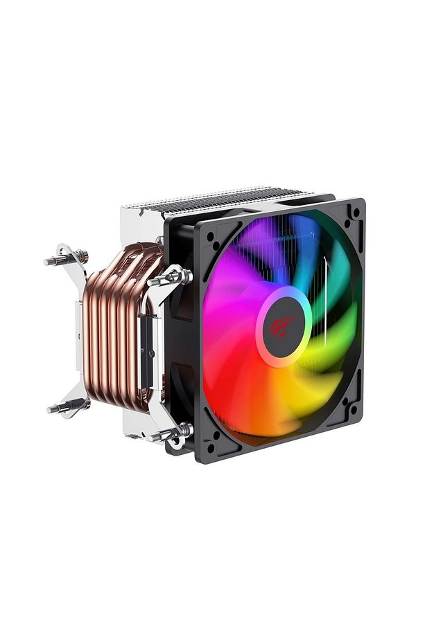 Gamenote F2005 120mm RGB Kule Tipi İşlemci Fanı Bakır Boru Intel LGA1700 - 1