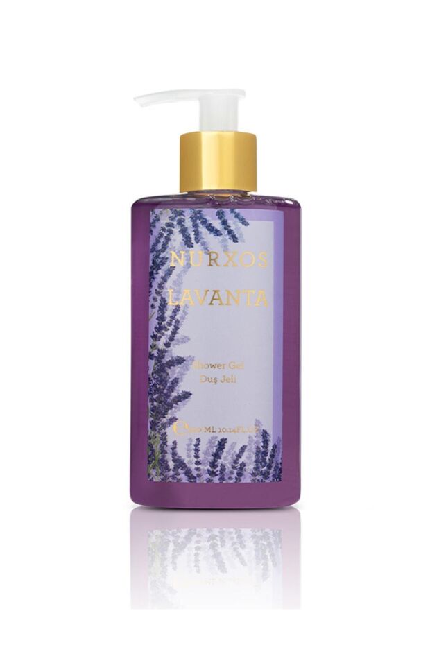 Lavender Women's Shower Gel 300 ml – Floral Woody Fragrance - 9212