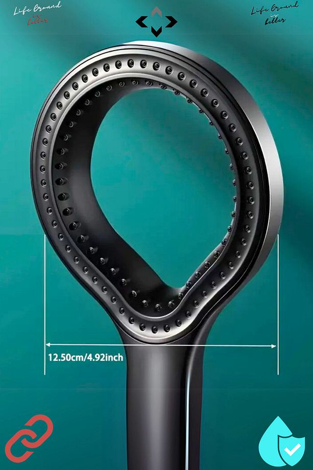 Trench Abs Shower Set Basınçlı Su Tasarruflu Modern Minimal Duş Başlığı Silikon Duş Hortumu Duş Seti - 4