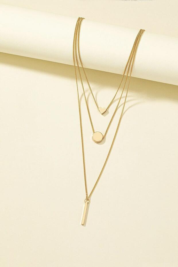 3'lü Klasik Kolye Seti - 1