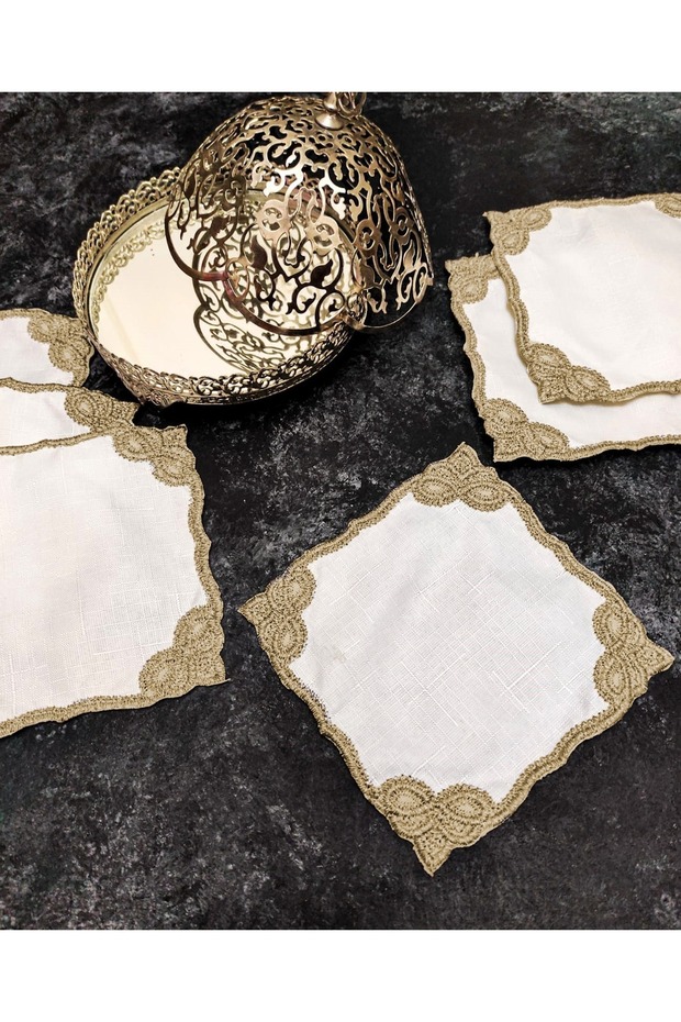 Presentation Napkin, Cocktail Napkin, Coffee Service Napkin, Coaster 6-Piece Presentation Napkin