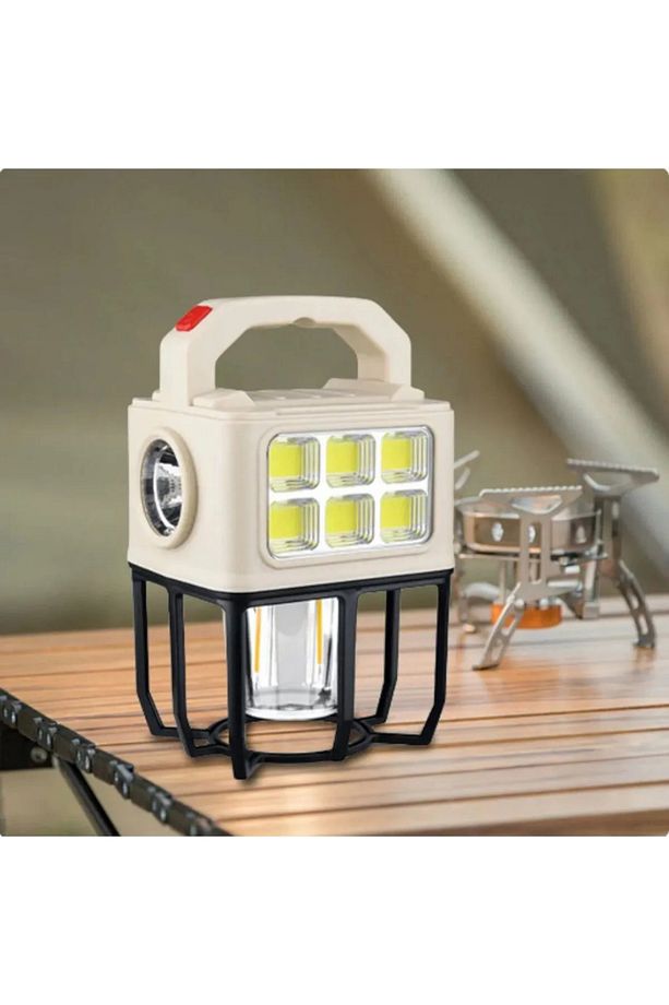 Usb Çıkış Ultra Güçlü Ledli Şarjlı Fener Işıldak - 2