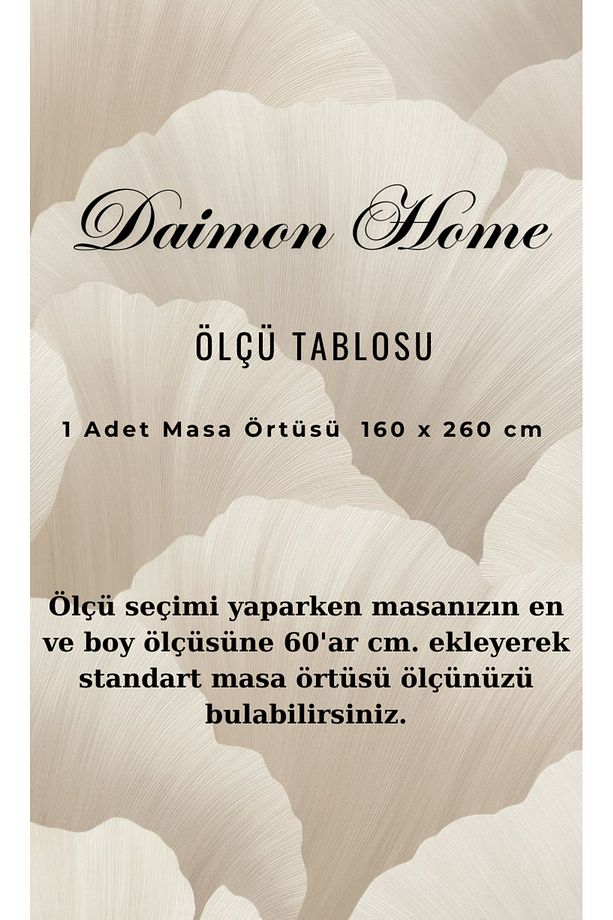 Liva Model Güpürlü Masa Örtüsü - 4