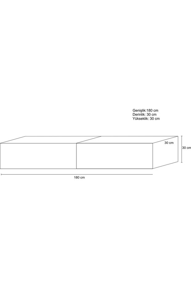 MDF Colombo TV Ünitesi - 2