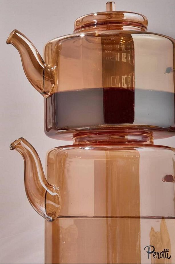 Tobby Amber Borosilikat Çaydanlık 1.1l 1.75l - 3