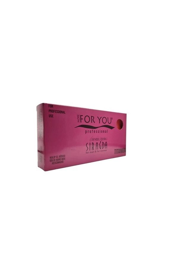 Bitkisel Kalıp Sir Ağda Titantum ( Pembe) 500 ml - 4