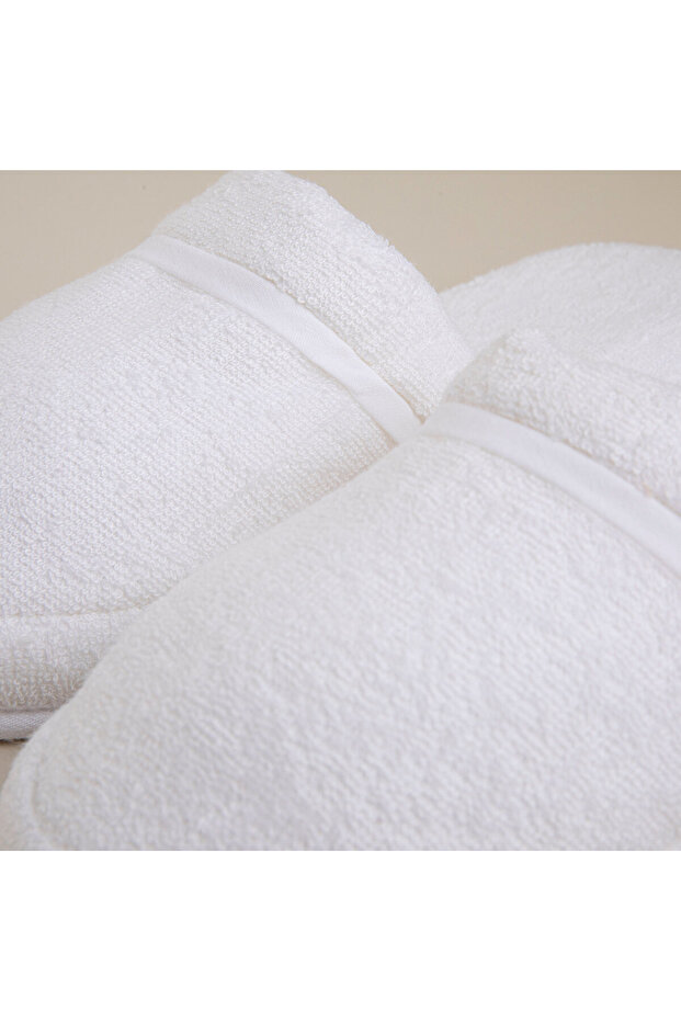 Solid Unisex Terlik Beyaz - 3