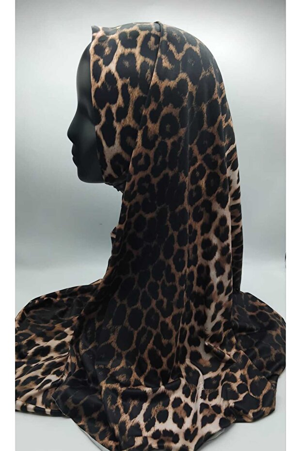 Sandy Şal Leopar Bej - 3