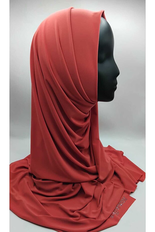 Sandy Shawl Pomegranate Flower - 1