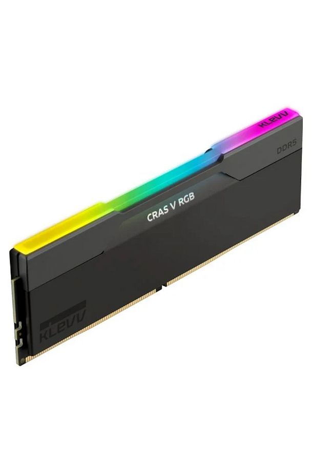 Cras V RGB 32GB (2x16GB) 6400MHz CL32 INTEL XMP 3.0 – AMD EXPO DDR5 Heatsink Obsidian Ram - 5