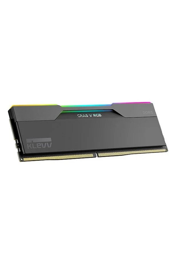 Cras V RGB 32GB (2x16GB) 6400MHz CL32 INTEL XMP 3.0 – AMD EXPO DDR5 Heatsink Obsidian Ram - 3