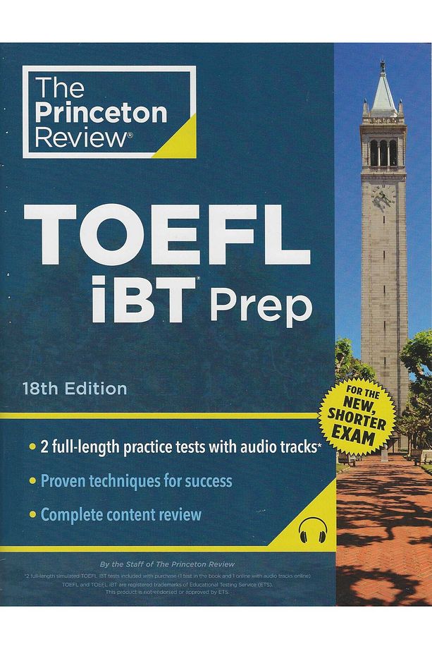 Toefl Ibt Prep With Audio/listening Tracks, - 1