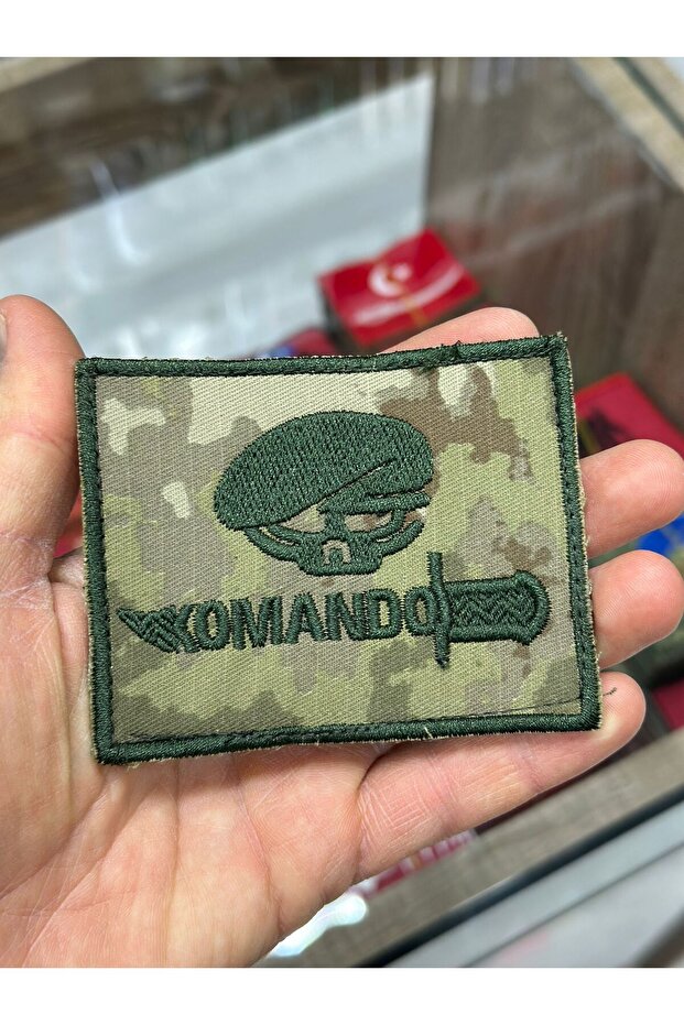 Comando Written Patch Large Size with Back Vecle - 1