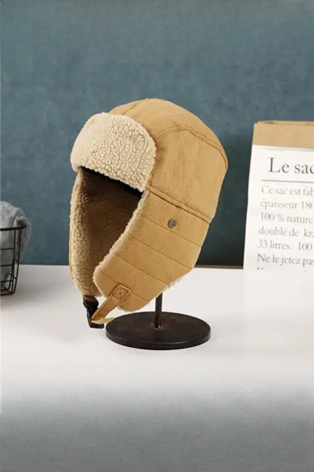 Pilot Şapka Bere Retro Gotik Kafkas - 1